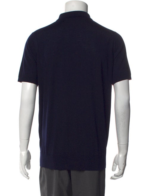 Loro Piana Virgin Wool Collar Polo Shirt