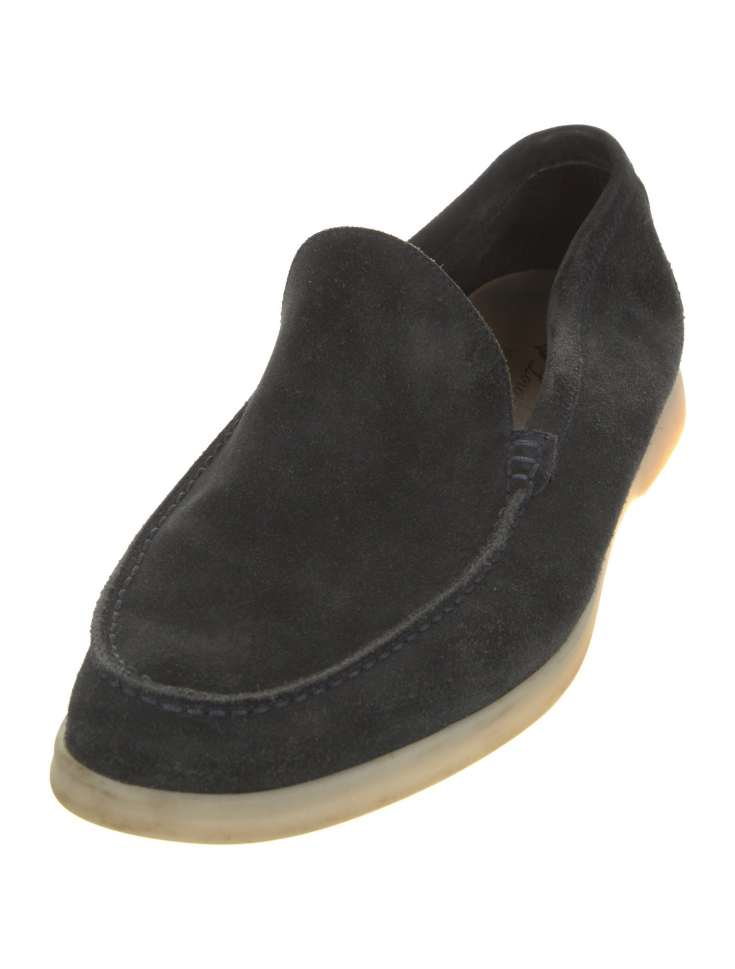 Loro Piana Summer Walk Suede Loafers