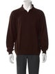 Loro Piana Cashmere Mock Neck Polo Sweater