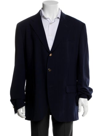 Loro Piana Zelander Four Season Twist Virgin Wool Blazer