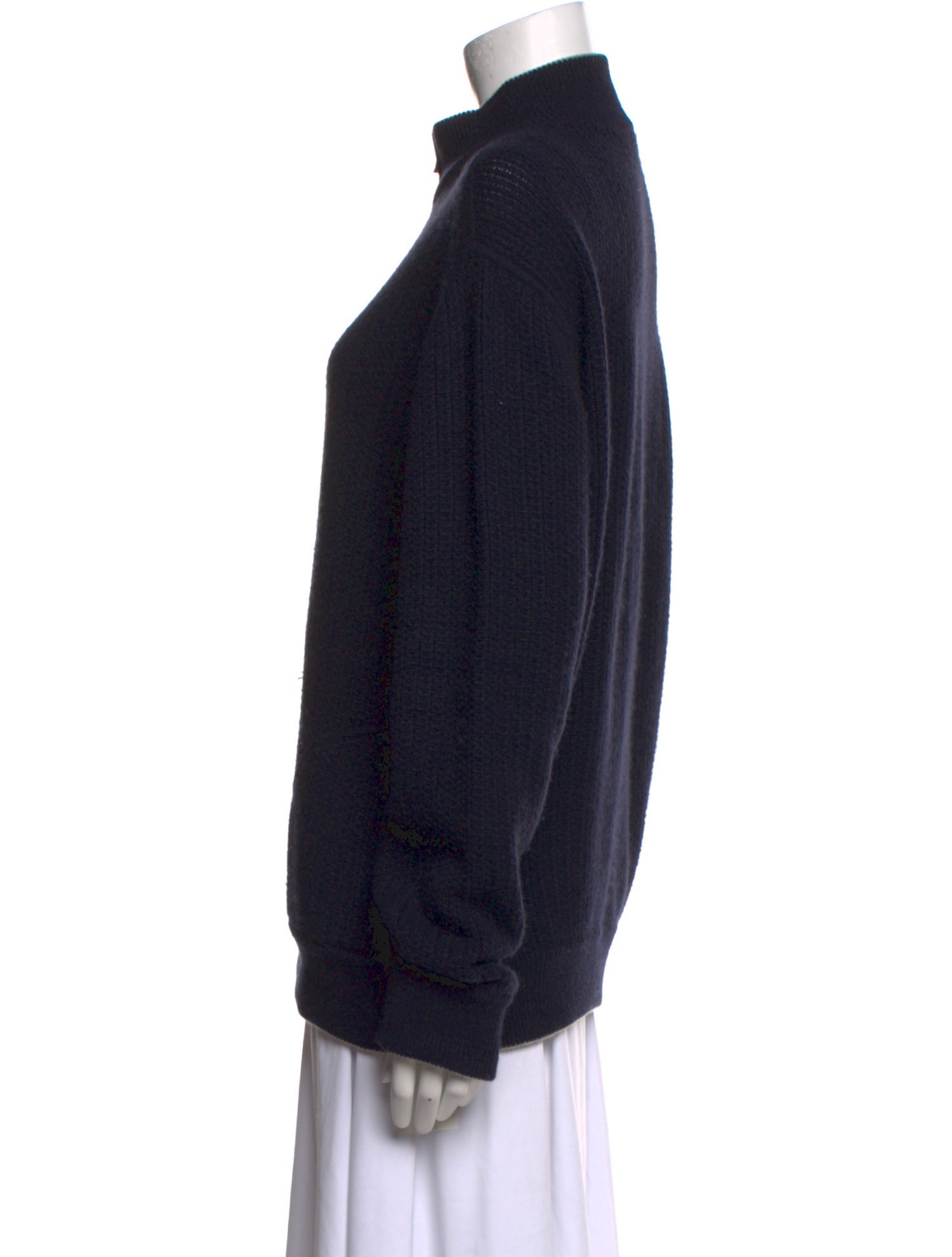 Loro Piana Cashmere Mock Neck Sweater