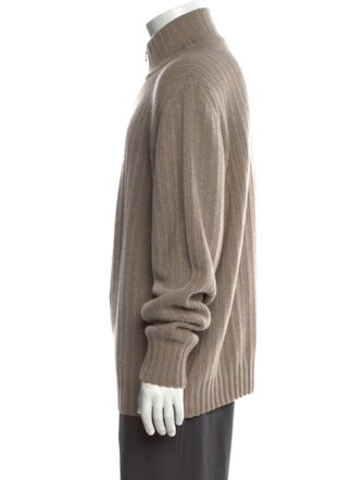 Loro Piana Baby Cashmere Mock Neck Pullover