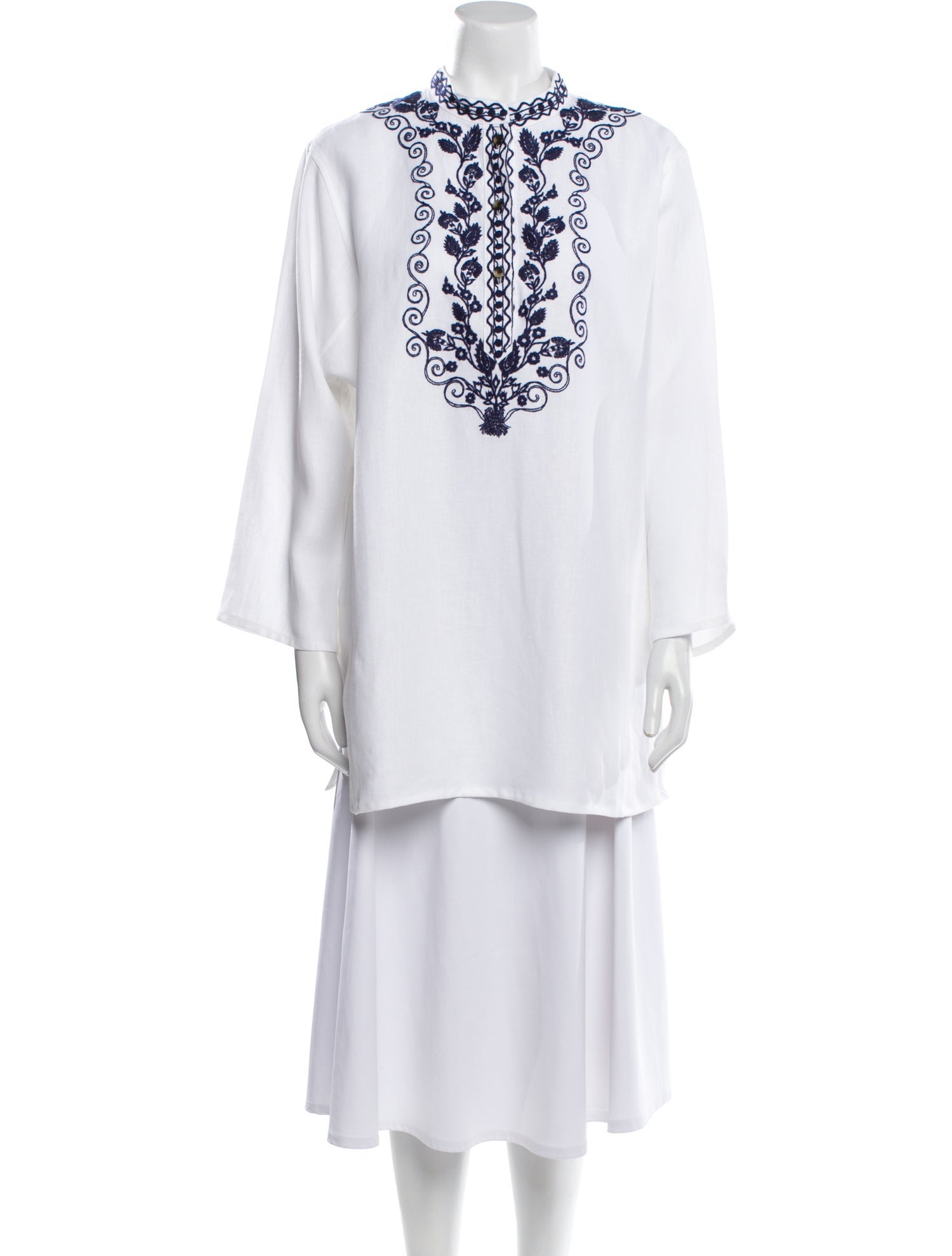 Loro Piana Sophia Linen Tunic