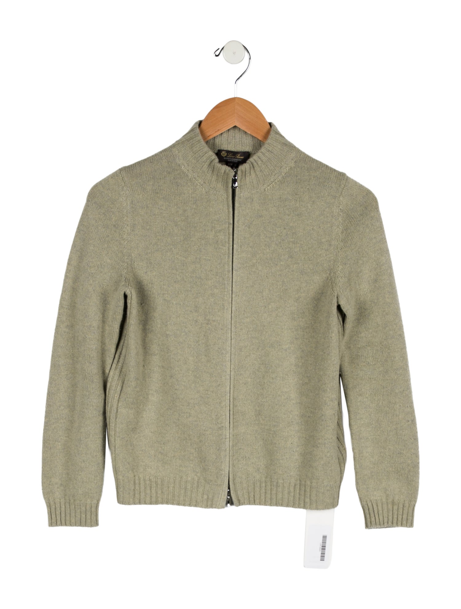 Loro Piana Boys' Baby Cashmere Zip Sweater