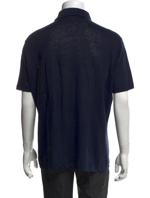 Loro Piana Linen Collar Polo Shirt