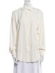 Loro Piana Andre Silk Button-Up Top