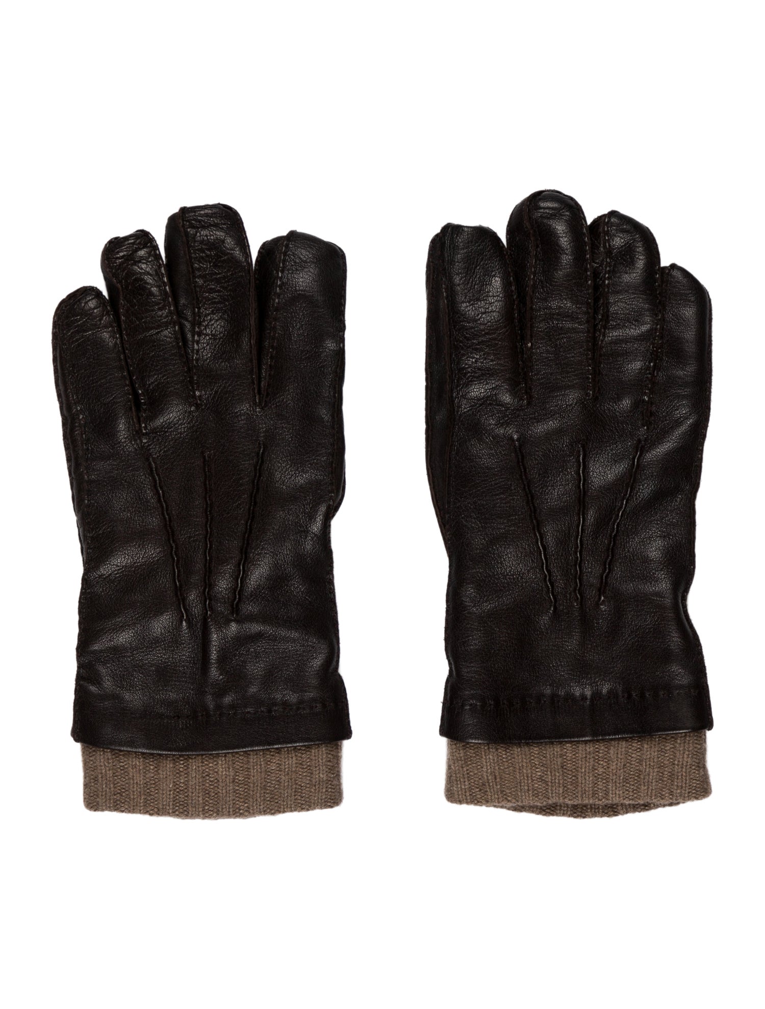 Loro Piana Leather Gloves
