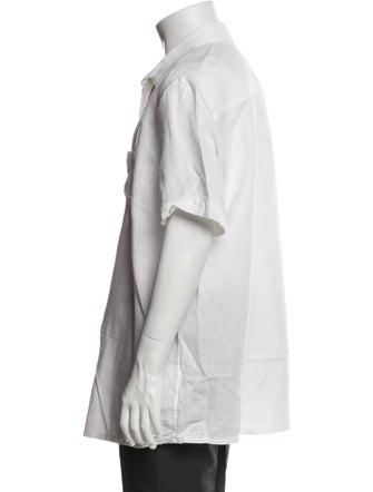 Loro Piana Linen Short Sleeve Shirt