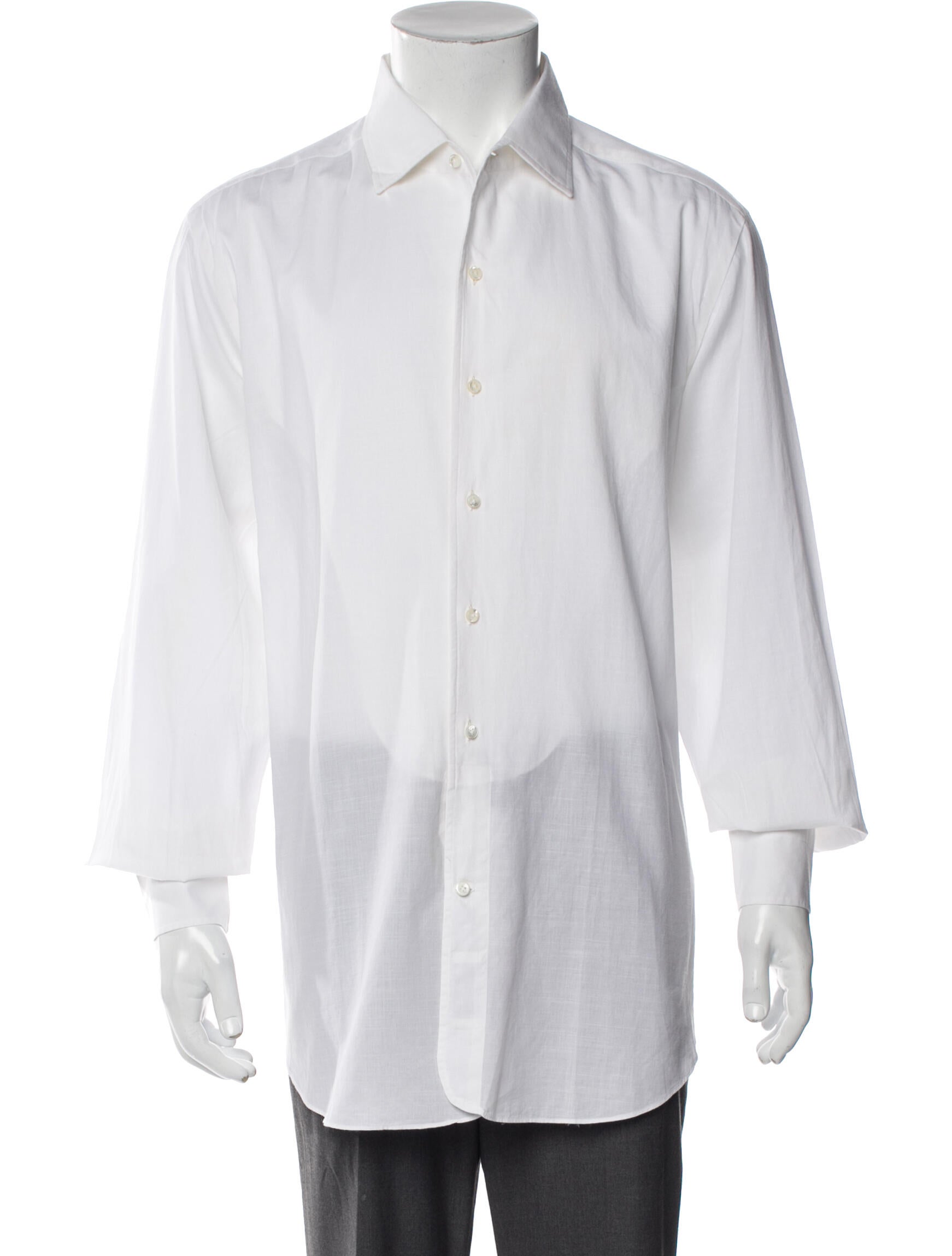 Loro Piana Long Sleeve Dress Shirt