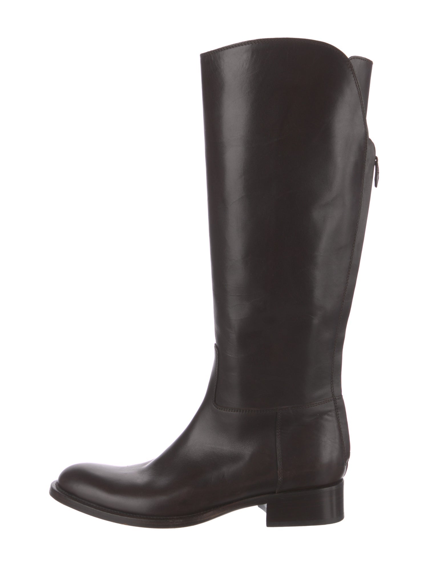 Loro Piana Leather Riding Boots