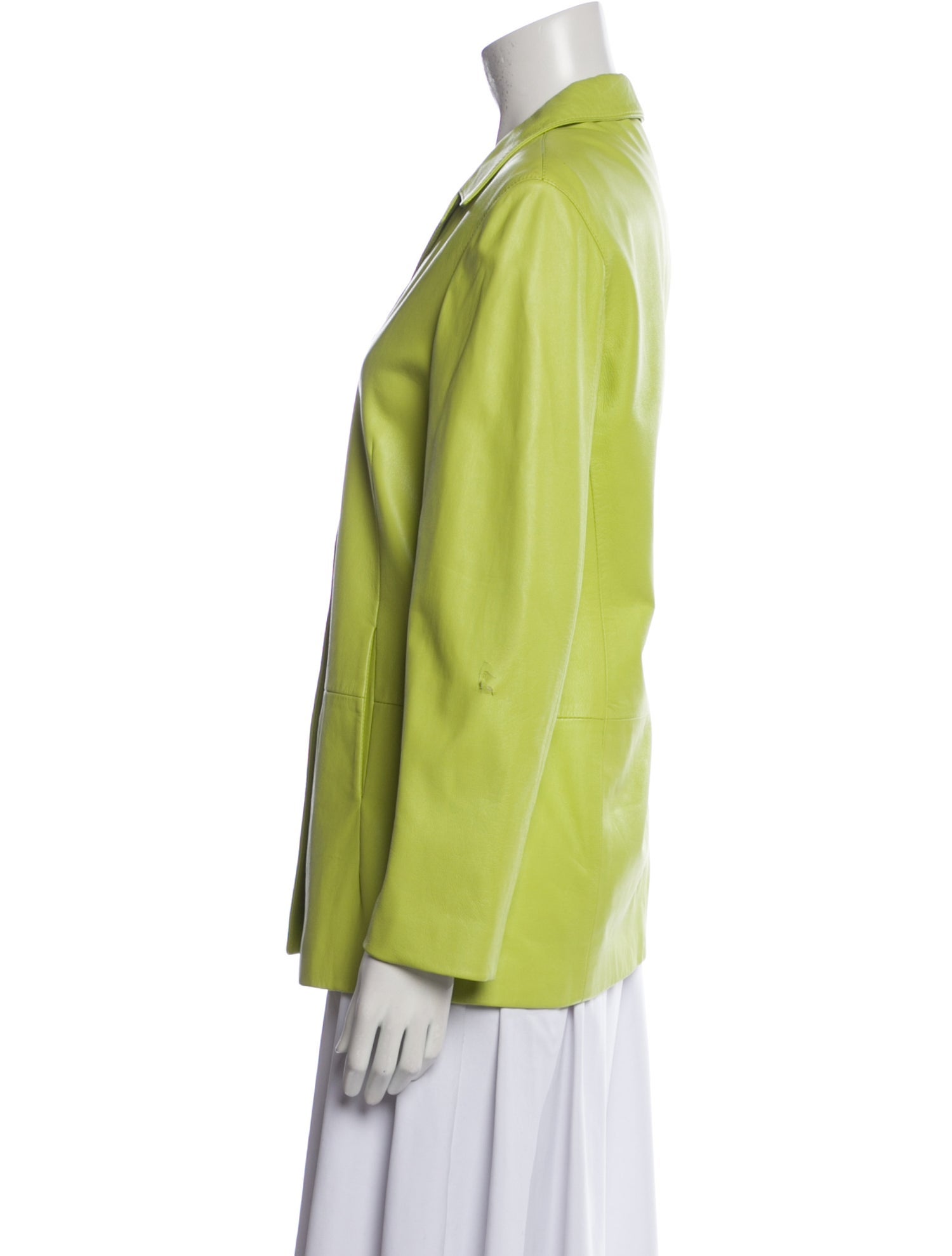 Loro Piana Leather Blazer