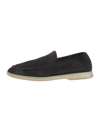 Loro Piana Summer Walk Suede Loafers