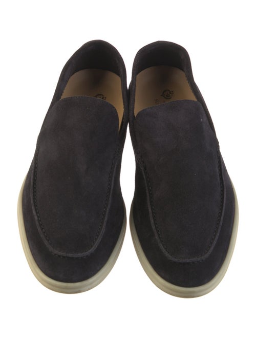 Loro Piana Summer Walk Suede Loafers