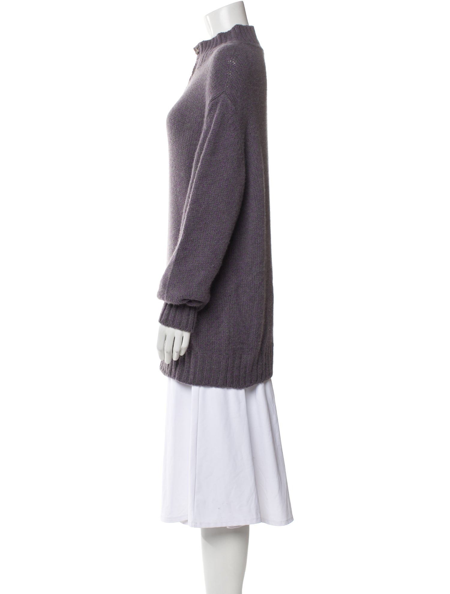 Loro Piana Baby Cashmere Mock Neck Sweater