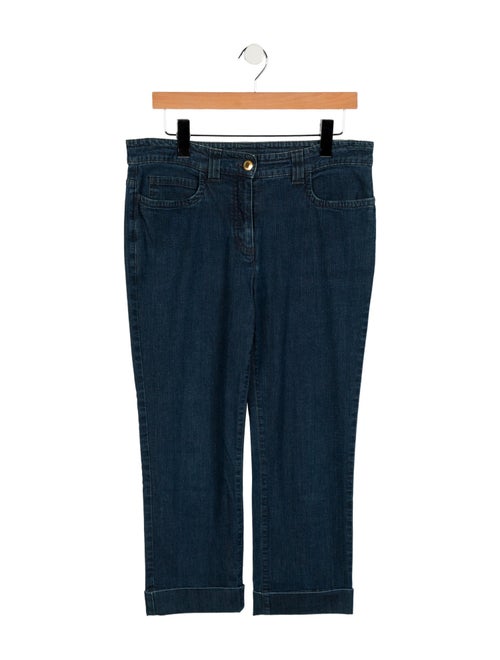 Loro Piana Low-Rise Straight Leg Jeans