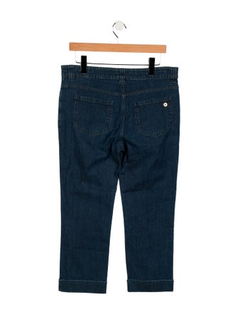 Loro Piana Low-Rise Straight Leg Jeans