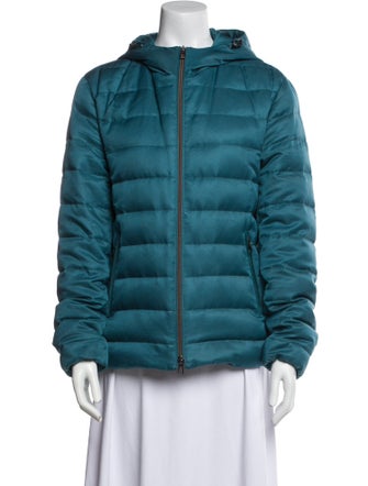 Loro Piana Rain System Silk Down Jacket