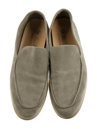 Loro Piana Summer Walk Suede Loafers