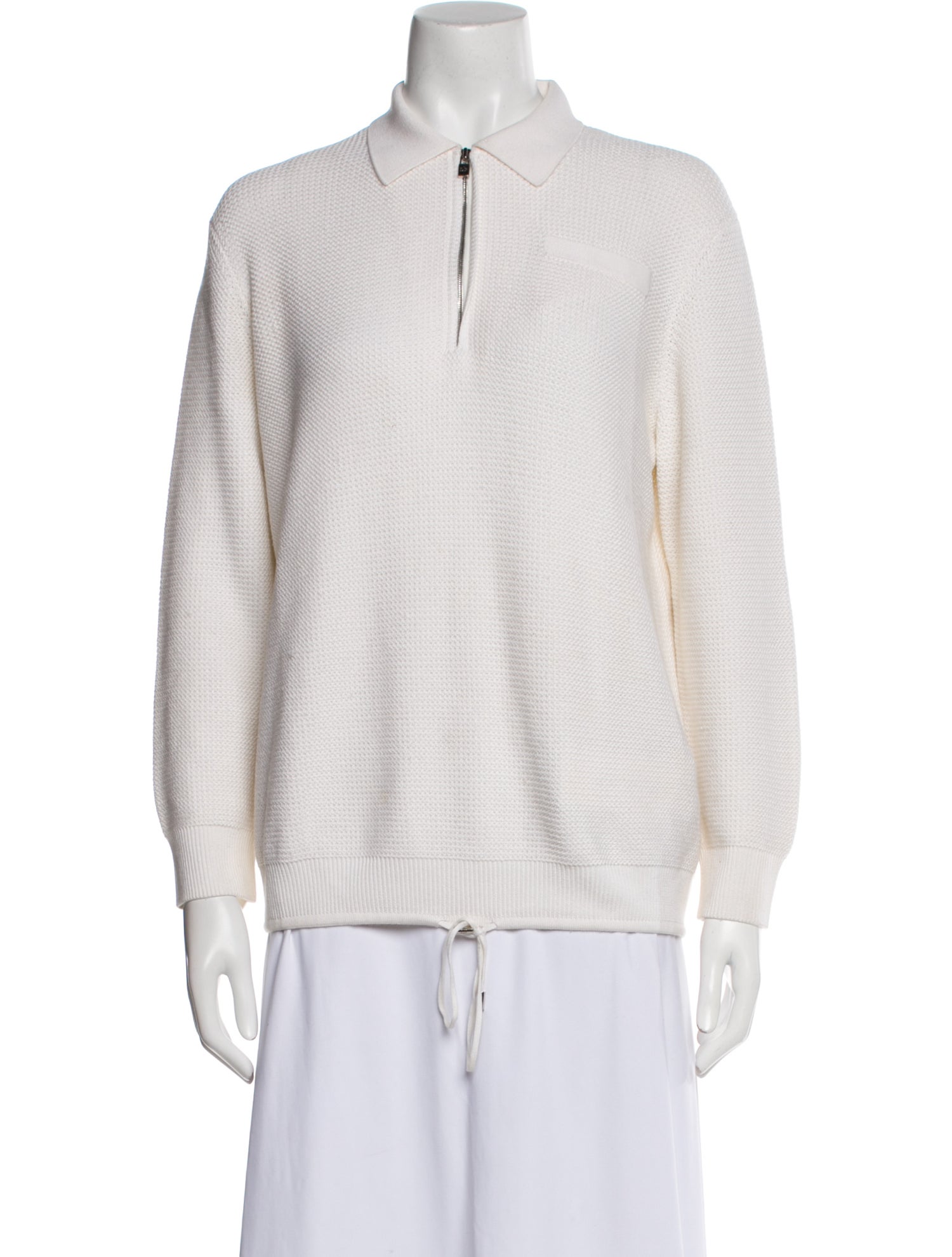 Loro Piana Silk V-Neck Sweater