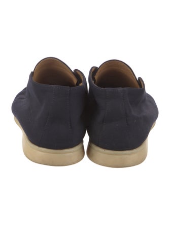 Loro Piana Open Walk Suede Loafers