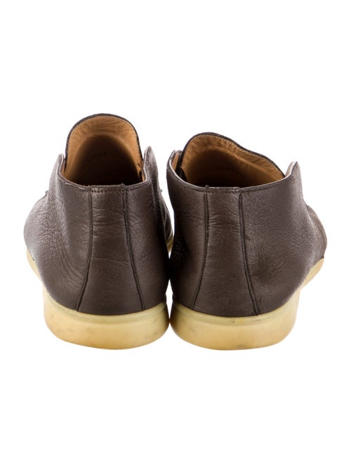 Loro Piana Open Walk Leather Loafers