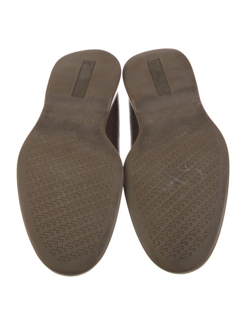 Loro Piana Summer Walk Leather Loafers