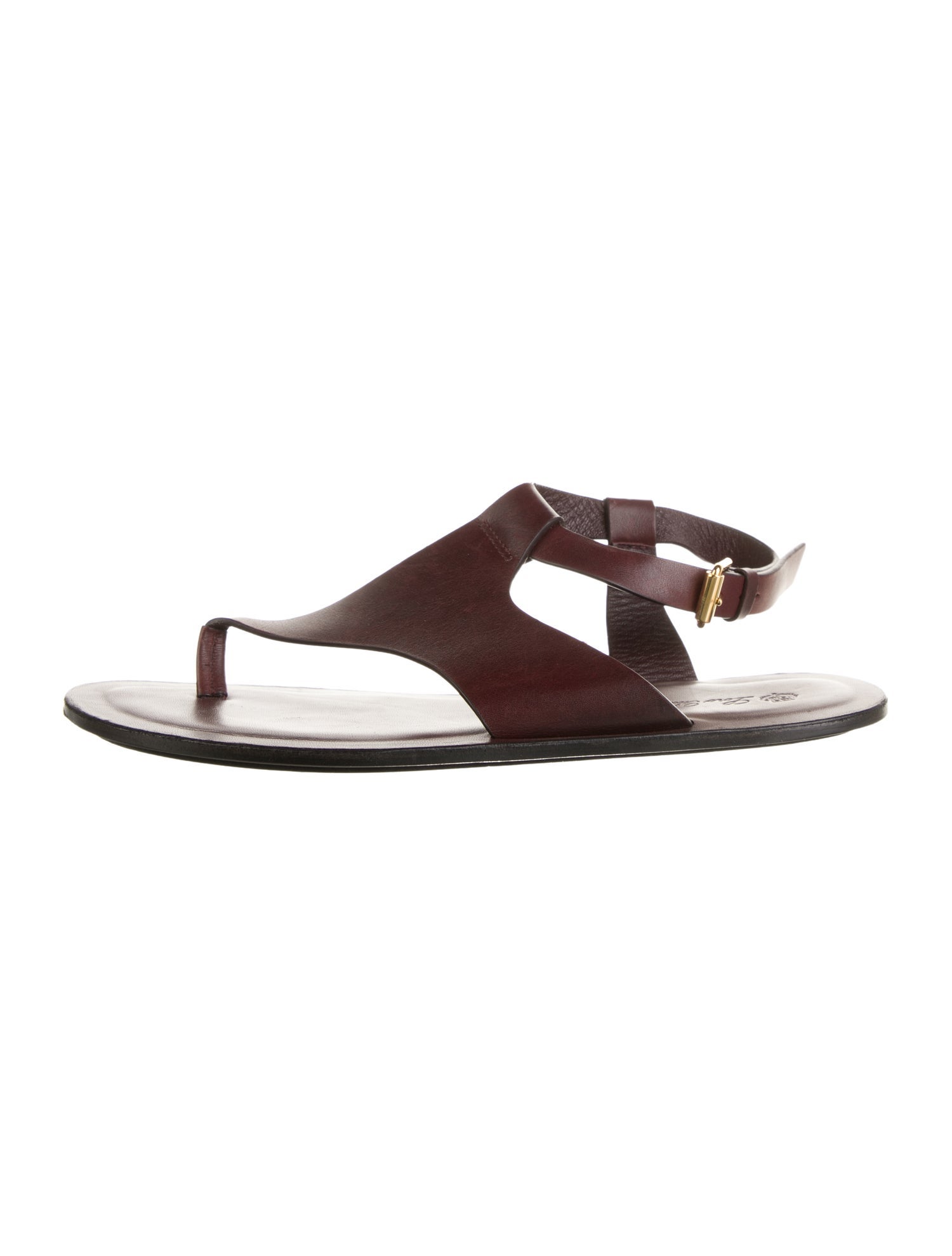 Loro Piana Trani Leather Sandals