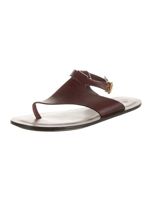 Loro Piana Trani Leather Sandals