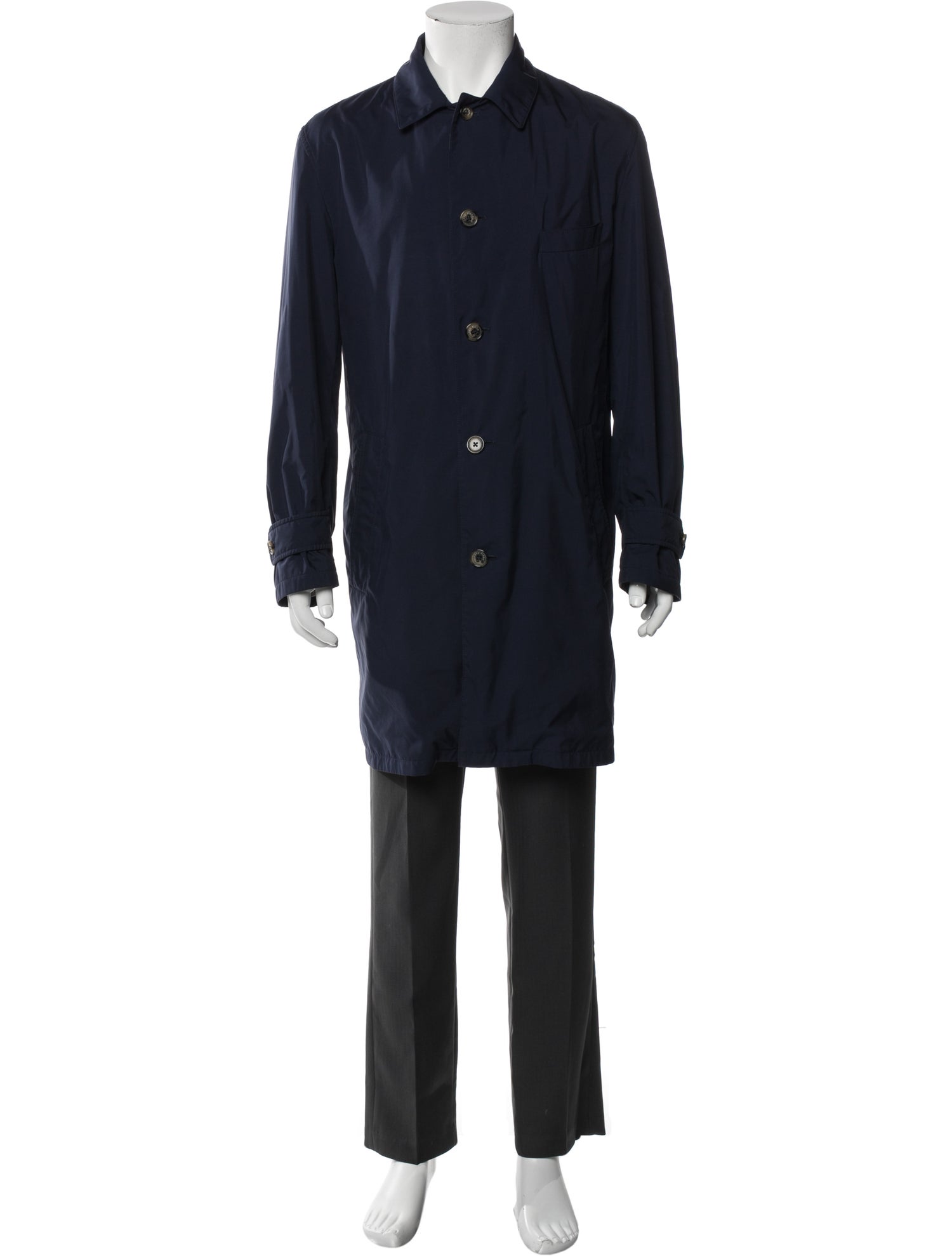 Loro Piana Storm System Rain & Wind Protection Overcoat