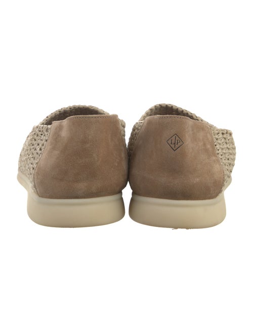 Loro Piana Sea Summer Walk Raffia Loafers