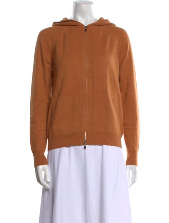 Loro Piana Merano Bomber Baby Cashmere Sweater