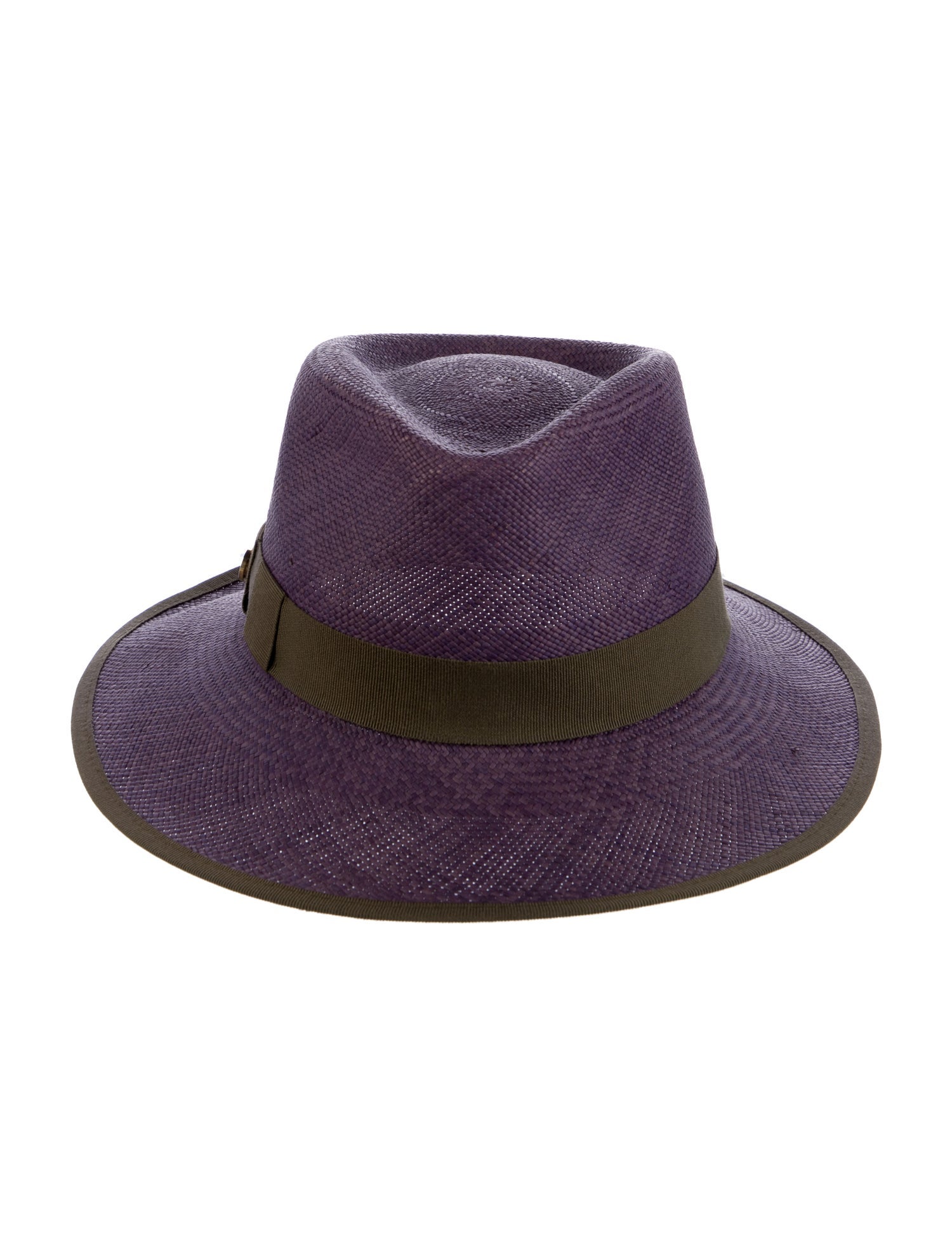 Loro Piana Straw Fedora Hat
