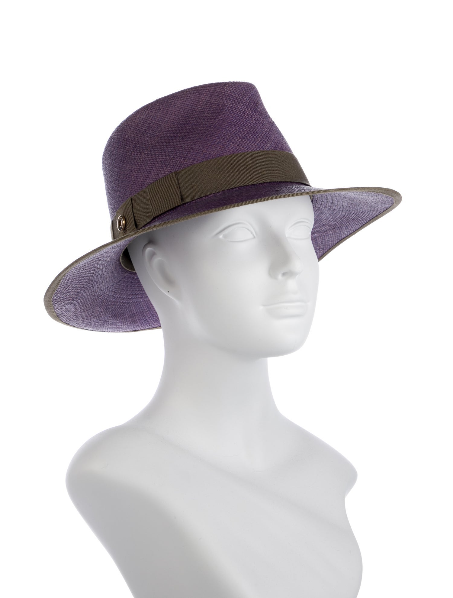 Loro Piana Straw Fedora Hat