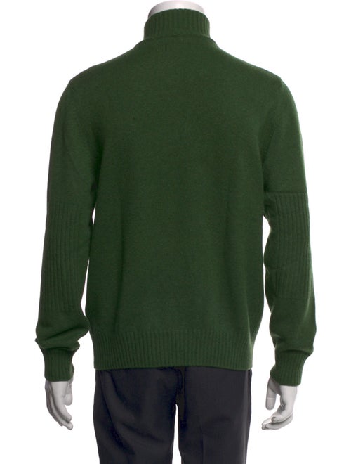 Loro Piana Cashmere Turtleneck Polo Sweater