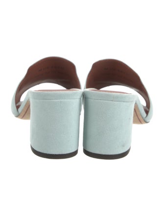Loro Piana Summer Charms Suede Slides