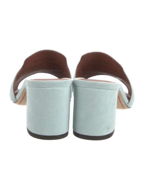 Loro Piana Summer Charms Suede Slides