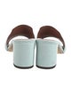 Loro Piana Summer Charms Suede Slides