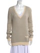 Loro Piana Cashmere Tweed Pattern Sweater