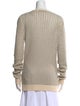 Loro Piana Cashmere Tweed Pattern Sweater