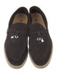 Loro Piana Summer Charm Walk Suede Loafers