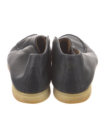 Loro Piana Open Walk Leather Loafers