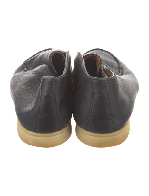Loro Piana Open Walk Leather Loafers