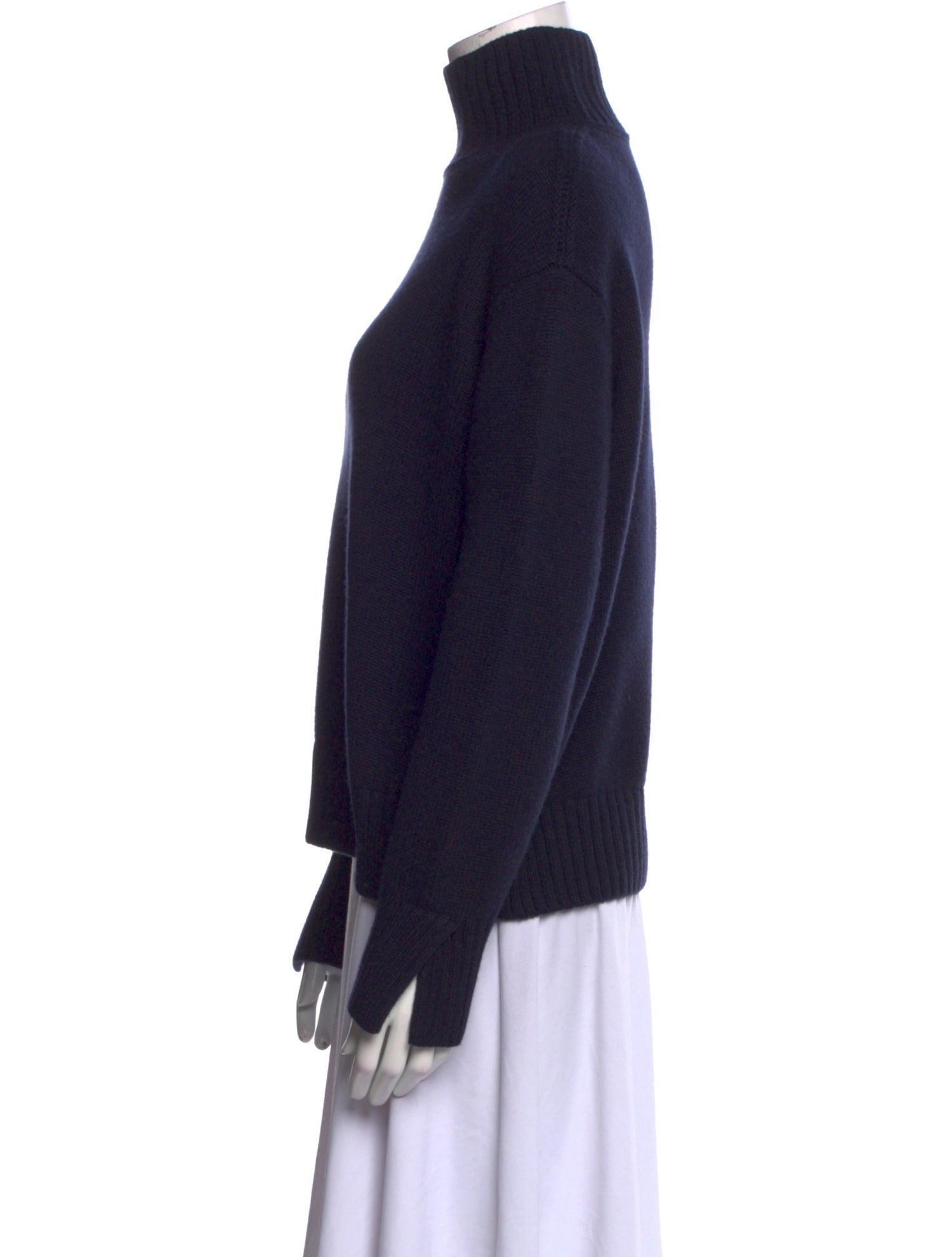 Loro Piana Cashmere Mock Neck Sweater