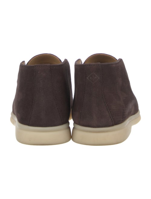 Loro Piana Open Walk Suede Loafers