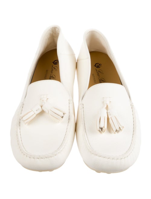 Loro Piana Dot Sole Leather Mules