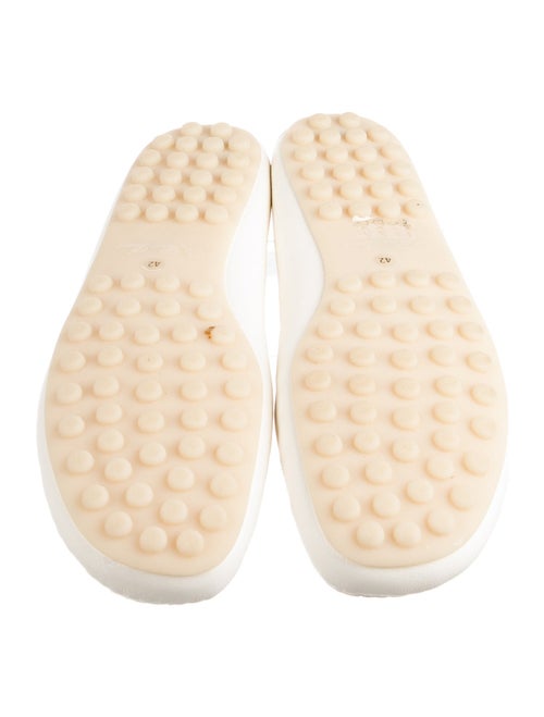 Loro Piana Dot Sole Leather Mules