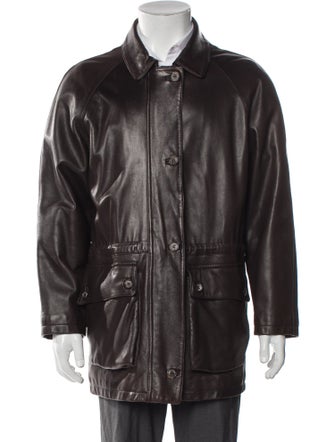 Loro Piana Leather Leather Jacket