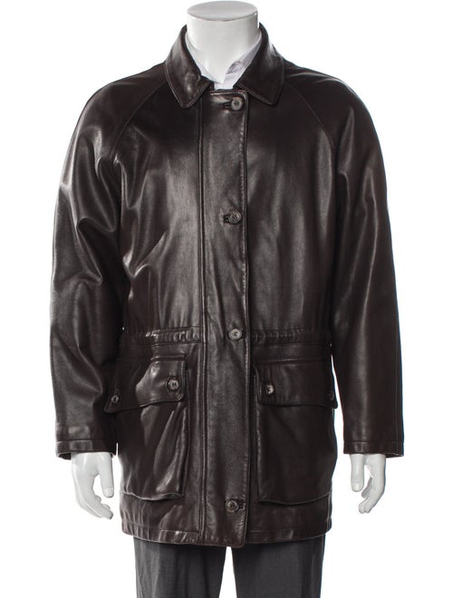 Loro Piana Leather Leather Jacket