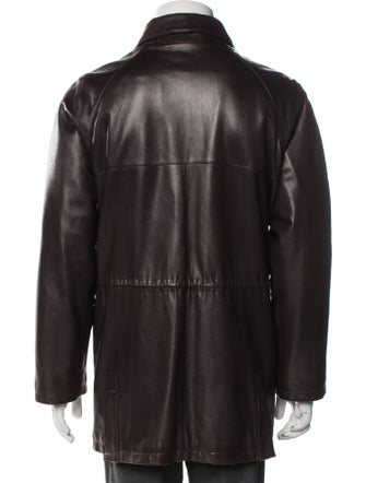 Loro Piana Leather Leather Jacket