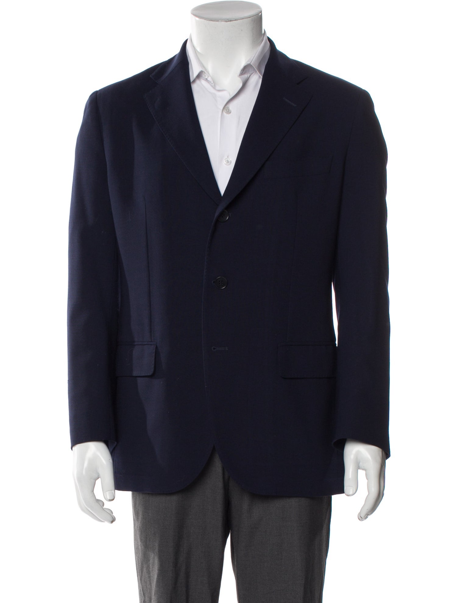 Loro Piana Zelander Four Season Twist Virgin Wool Blazer